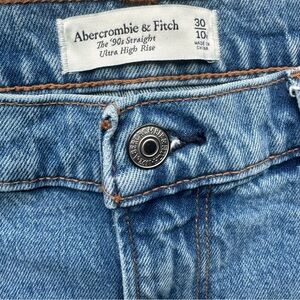 Abercrombie & Fitch Light Blue Straight Jeans